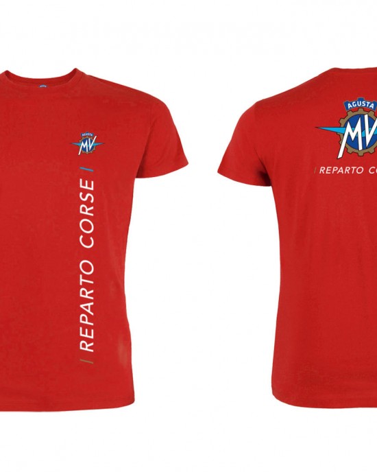 MV Agusta men-s t-shirt MV119M001RE red