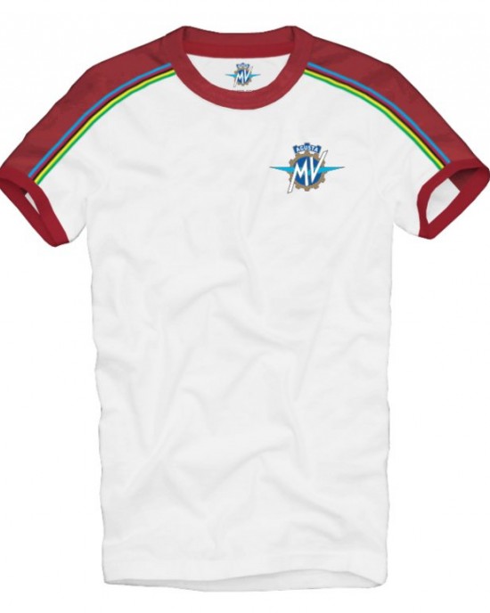 MV Agusta men-s t-shirt MV119M003WH white