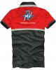 MV Agusta men-s t-shirt POLO MV119M100RE red/grey